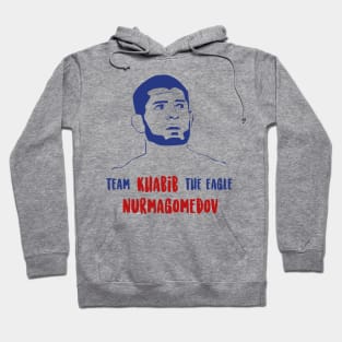 Team Khabib the eagle Nurmagomedov Hoodie